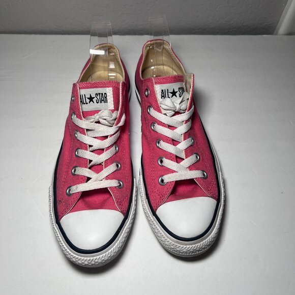 Converse Chuck Taylor All Star Pink Low Top Sneakers - Picture 3 of 13